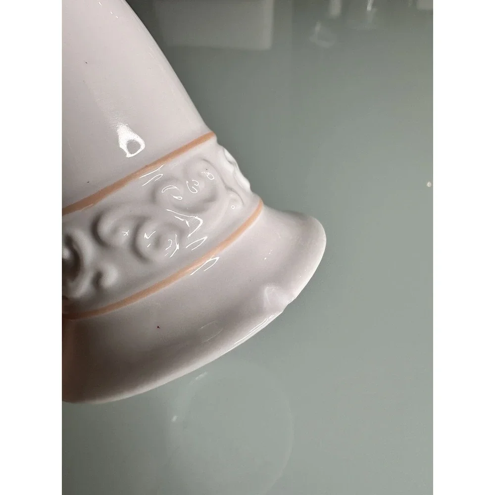 AVON The Tapestry Collection‎ 1981 Porcelain Bell w/ White Dove Handle Taiwan